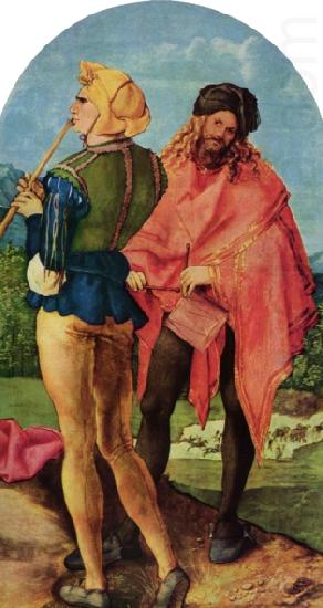 Trommler und Pfeifer, Albrecht Durer